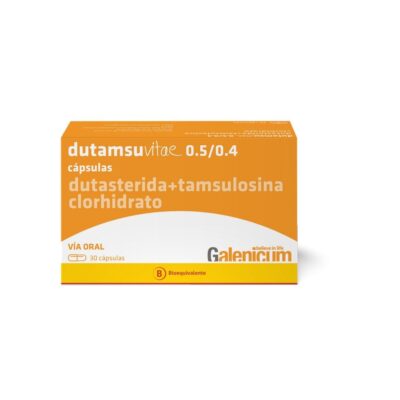 Dutamsuvitae 0.5 mg/0.4 mg x 30 cápsulas BE
